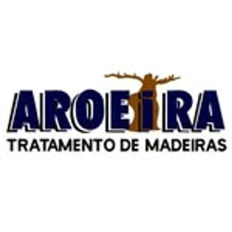 Logo da Aroeira Madeiras, fornecedora de eucalipto para obras da Romilson Carpintaria